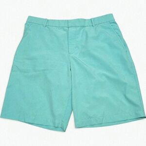 Nike Golf Shorts Dri Fit Flat Front, Turquoise, Mens 36